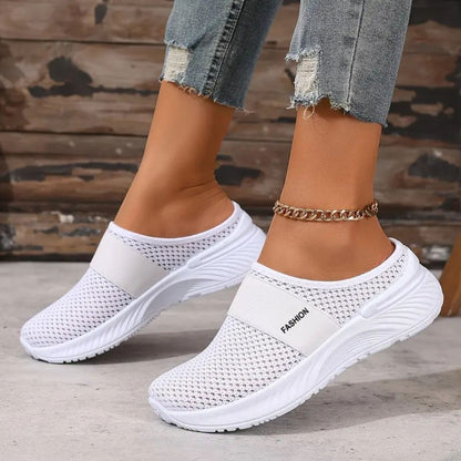 AirStride – Lightweight Mesh Slip-On Sneakers for Women