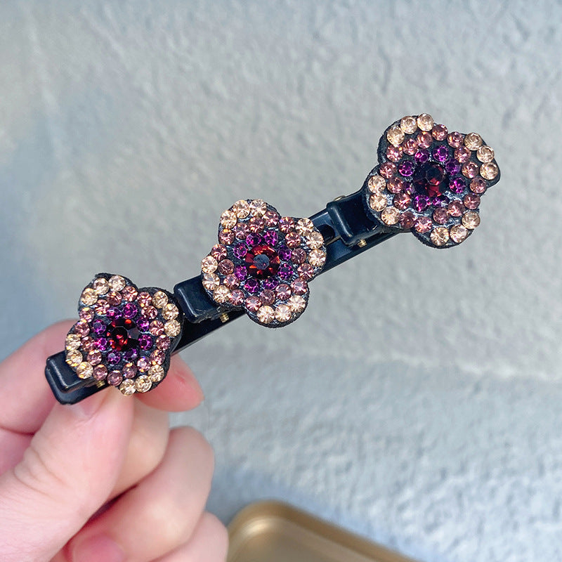 Elegant Floral Hair Clip for Everyday Glamour – Champagne