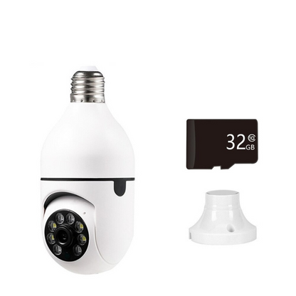 Smart Bulb Security Camera with HD Vision