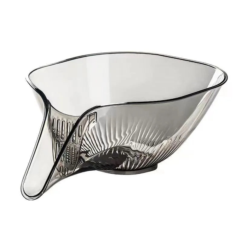 Innovative Kitchen Strainer for Effortless Cooking – Gray