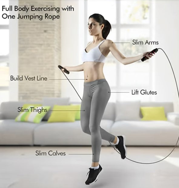 Smart Wireless Jump Rope with Calorie Tracker