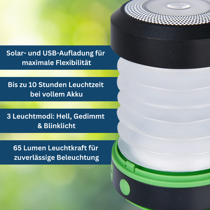 Portable Solar-Powered Lantern for Outdoor Adventures