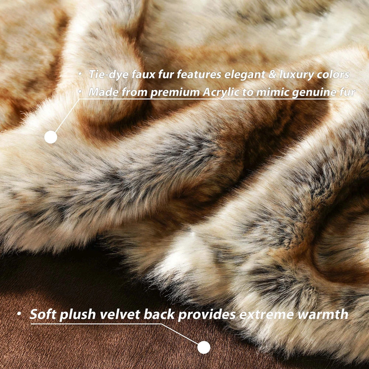 Cozy and Warm Faux Fur Blanket
