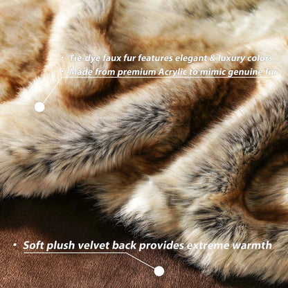 Cozy and Warm Faux Fur Blanket