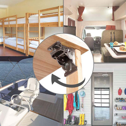 Smart Folding Hinges for Versatile Spaces