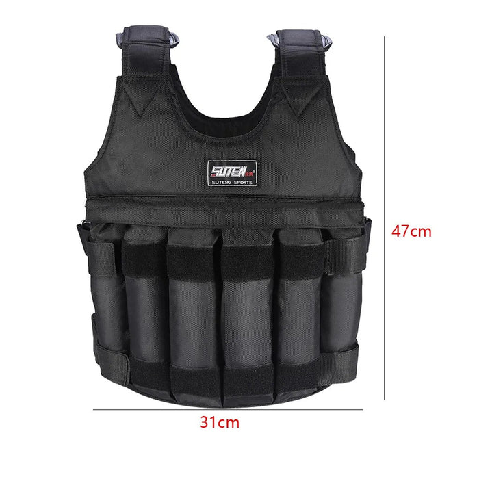 Customizable Weighted Training Vest for Enhanced Workouts