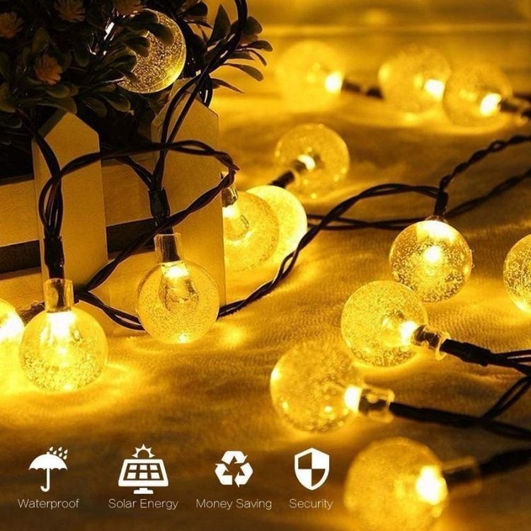 Eco-Friendly Solar String Lights