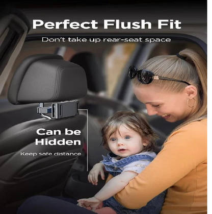 Versatile Backseat Device Holder for Tablets and Smartphones