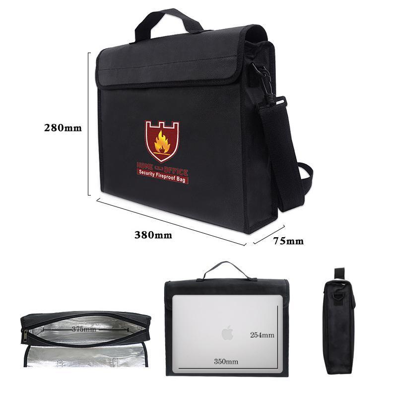 Water-Resistant and Fireproof Document Holder