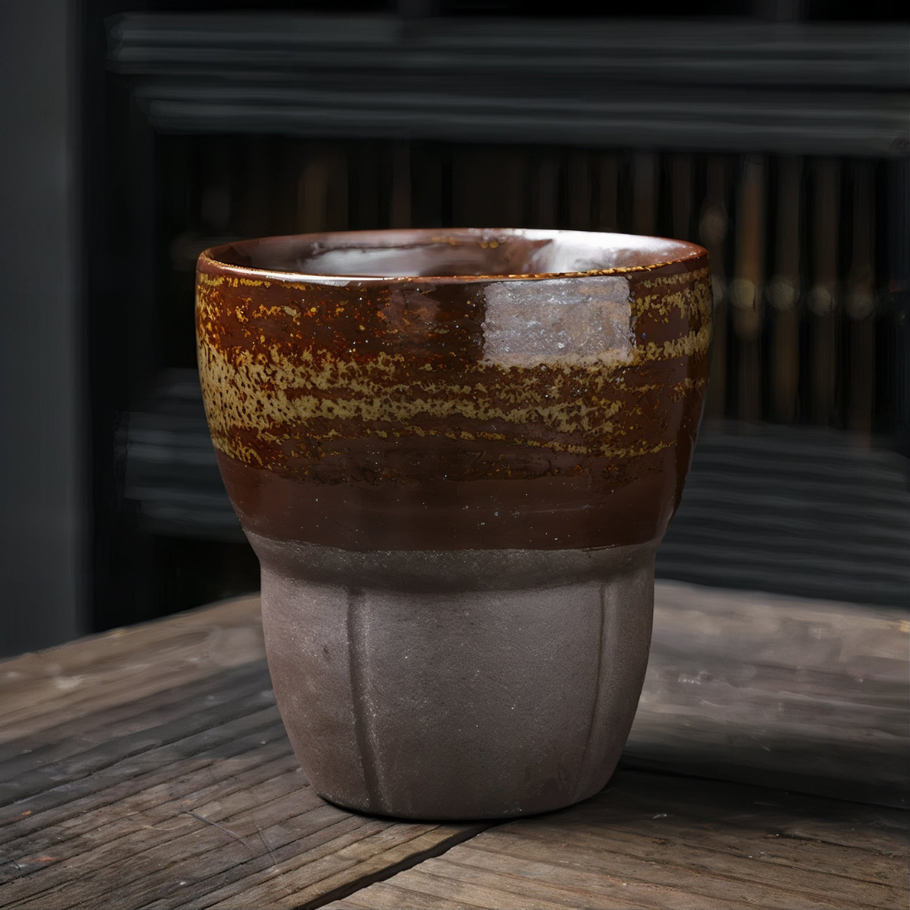 Stoneware Mug for Coffee – Brown