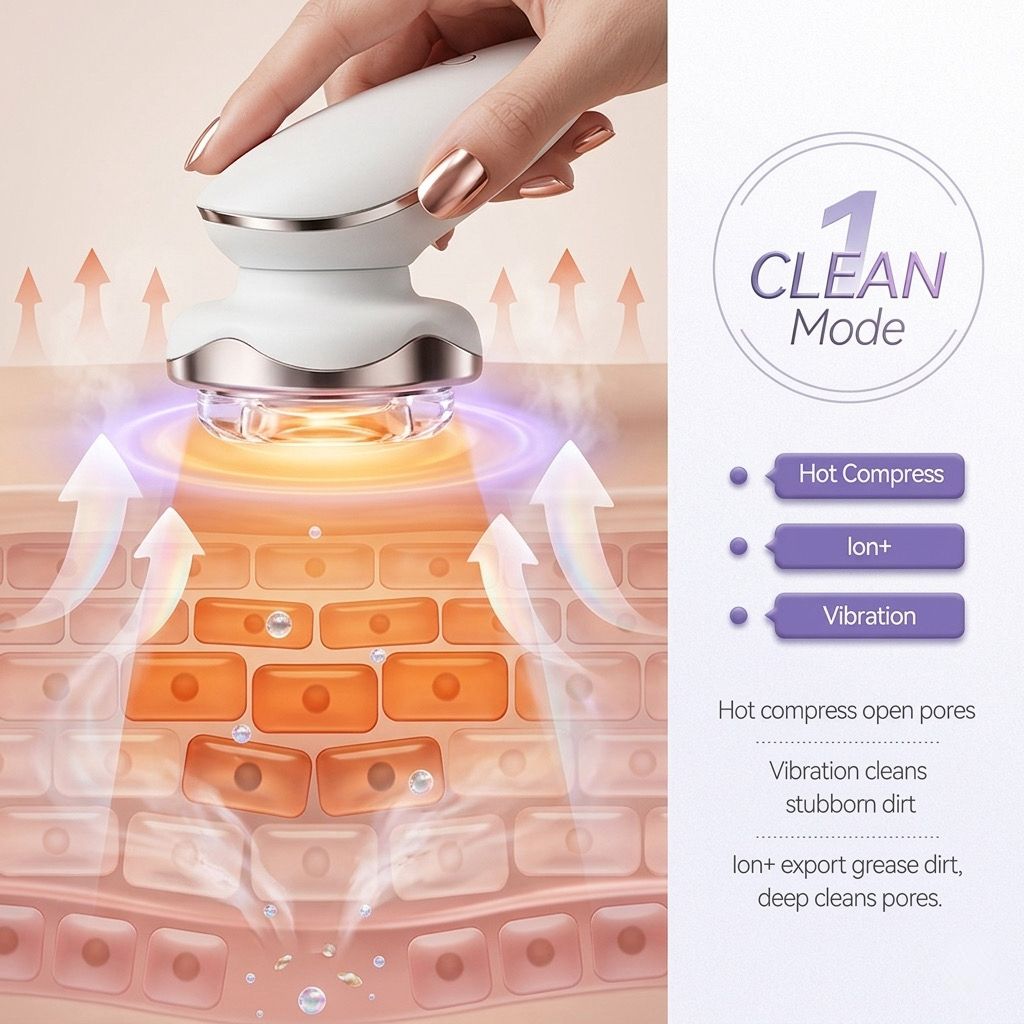 EMS Facial Massager – LED Photon Face Lifting & Deep Skin Care Device