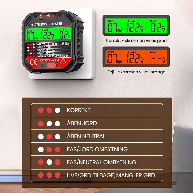 Smart Socket Tester for Safe and Accurate Electrical Checks