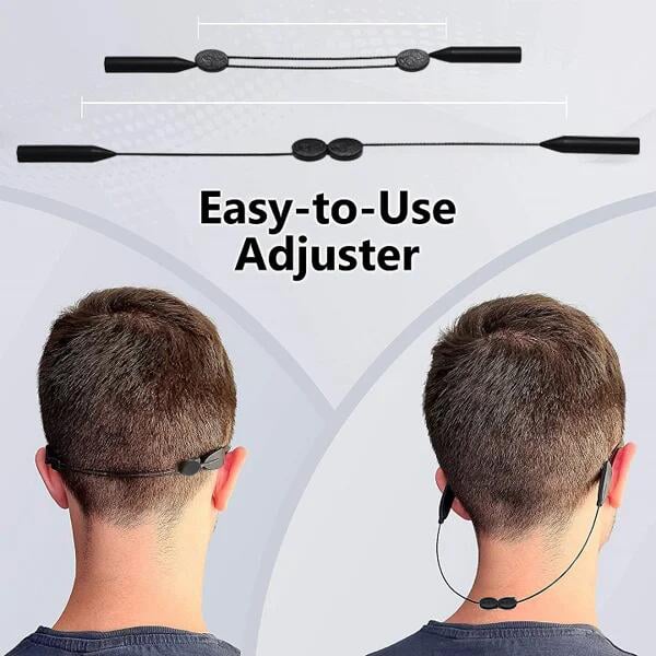 Adjustable Eyewear Retainer Strap