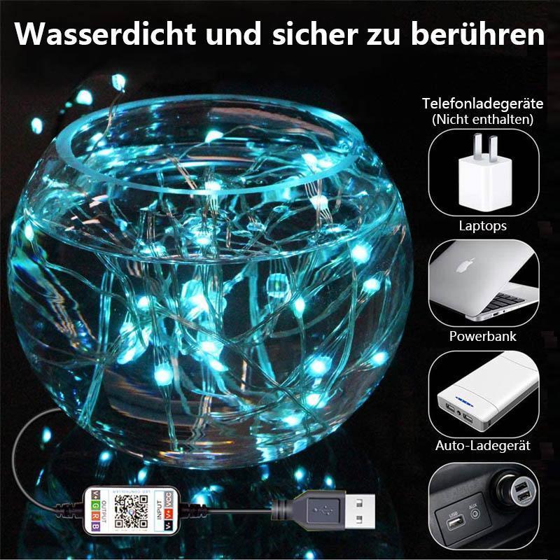 Smart Christmas LED String Lights with App Control