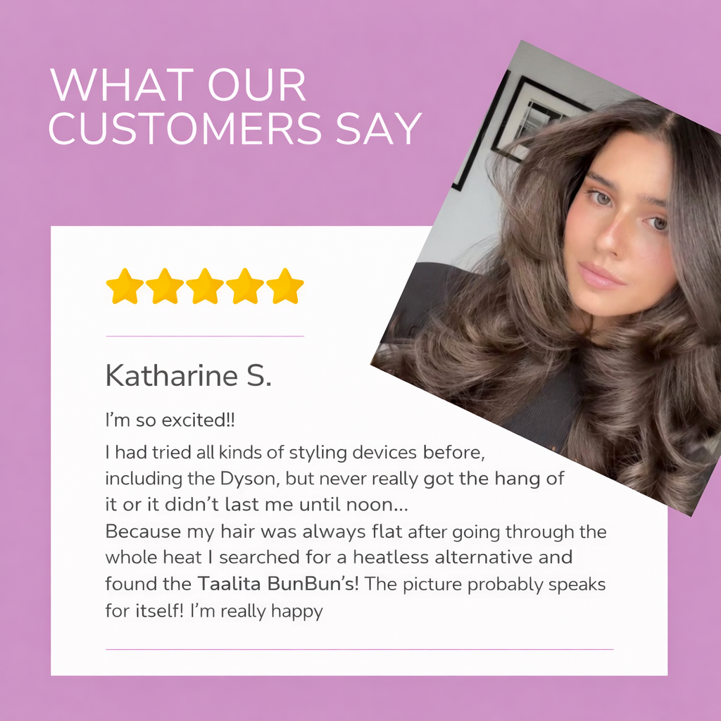 BunBun Curlers – No Heat, Nourishing, and Perfect for a Salon-Quality Look at Home!