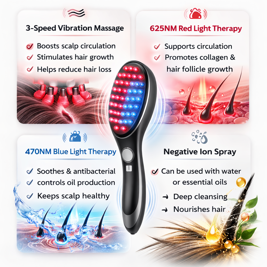 Hair Grow Brush - The Solution to Hair Loss