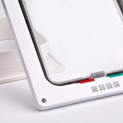 Smart Access Pet Door with 4-Way Lock System