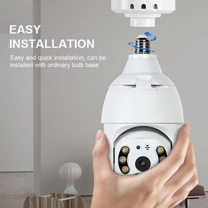 Smart Bulb Security Camera with HD Vision