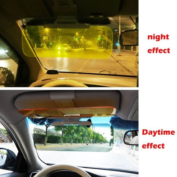 Glare-Reducing Car Visor Extension for Enhanced Driving Comfort