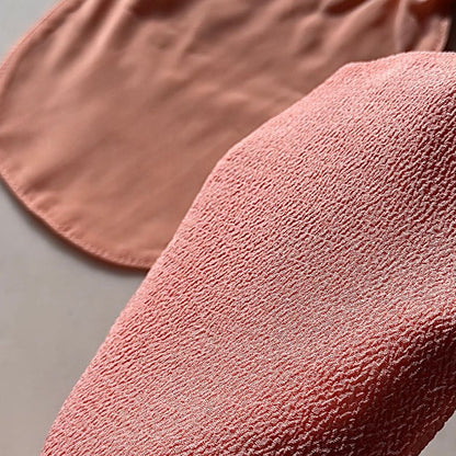 Silken Glow Exfoliating Glove Duo for Radiant Skin