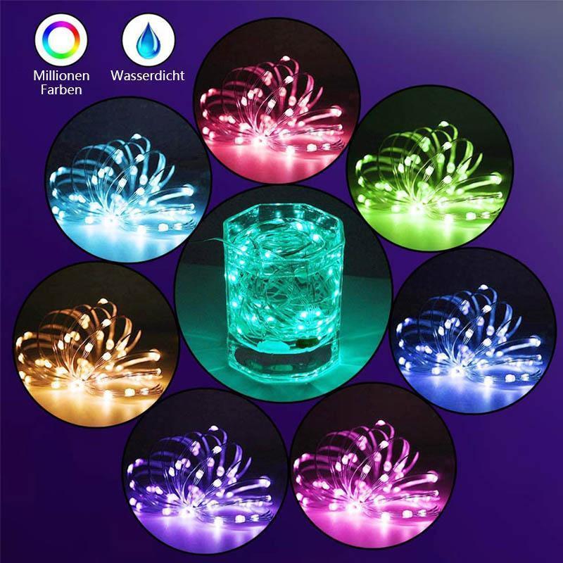 Smart Christmas LED String Lights with App Control