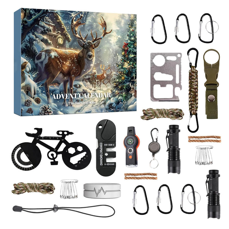 24-Day Advent Calendar of Survival Tools for Teens and Adults