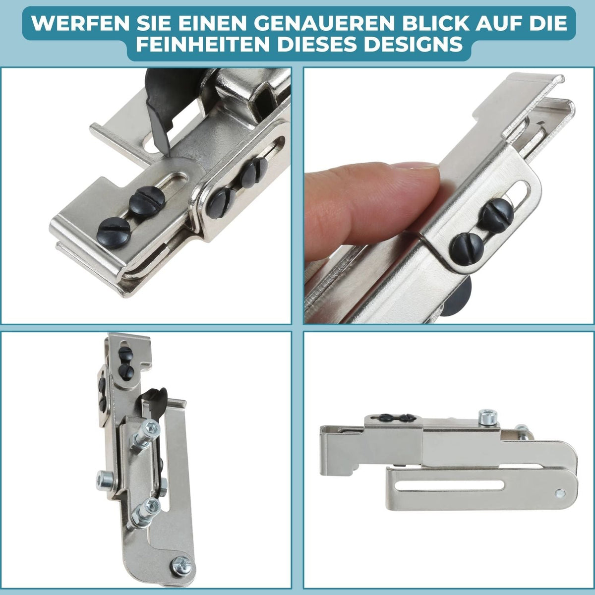 Zipper Foot for Stitch Line Positioning