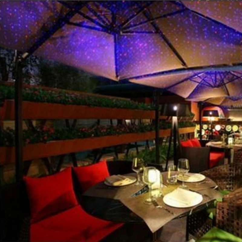 Enchanting Outdoor Laser Light Projection for Any Occasion