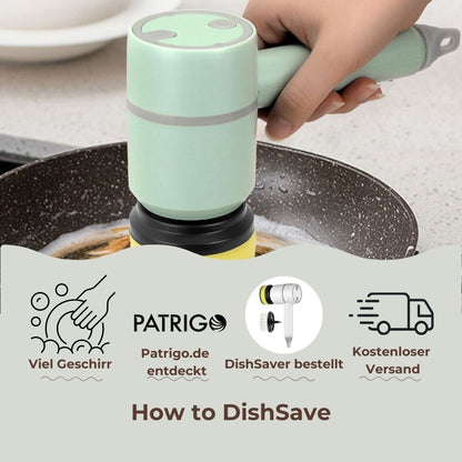 Wireless Handheld Kitchen Cleaning Brush