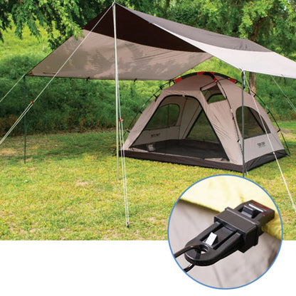 Heavy-Duty Adjustable Tarp Clips for Secure Outdoor Use