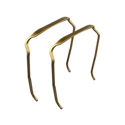 Fashionable Invisible Hair Band for Effortless Style – Pink gold