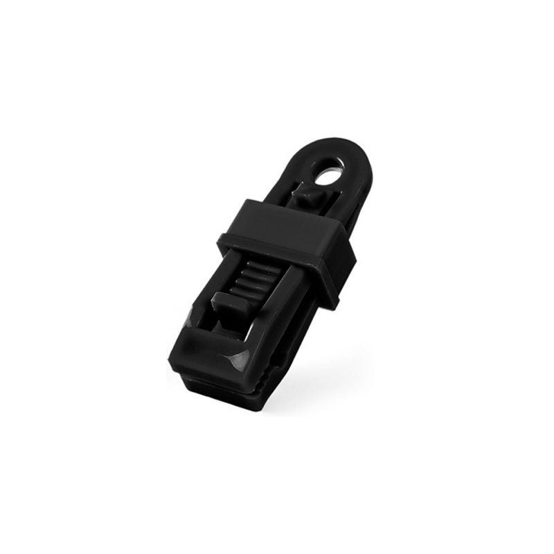 Heavy-Duty Adjustable Tarp Clips for Secure Outdoor Use – Black