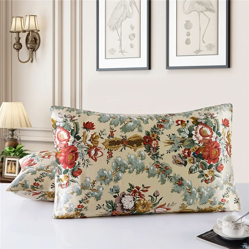 Zippered Pillowcase with Pattern for a Comfortable Sleep – Ancient Rhyme