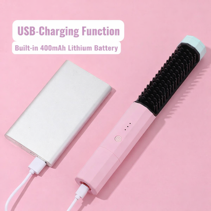 3-in-1 Frizz Remover - Professional Smoothing Brush