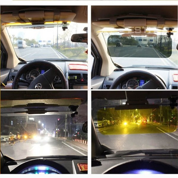 Glare-Reducing Car Visor Extension for Enhanced Driving Comfort