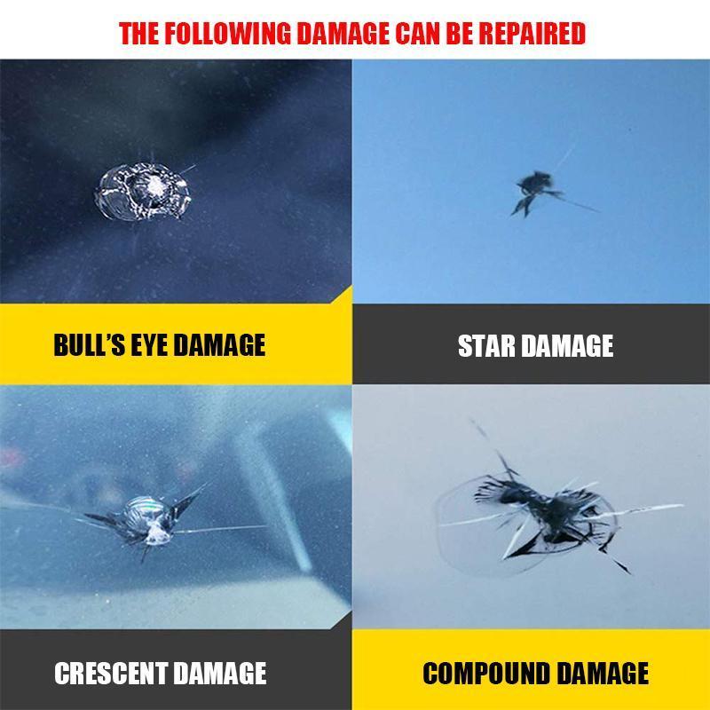 Repair Fluid for Glass Surfaces