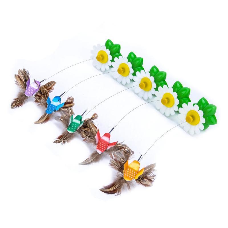Engaging Cat Toy with Interactive Bird Design