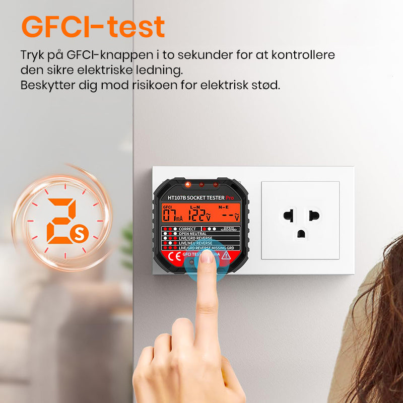 Smart Socket Tester for Safe and Accurate Electrical Checks
