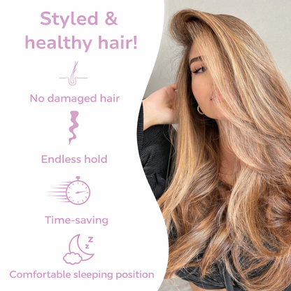 BunBun Curlers – No Heat, Nourishing, and Perfect for a Salon-Quality Look at Home!