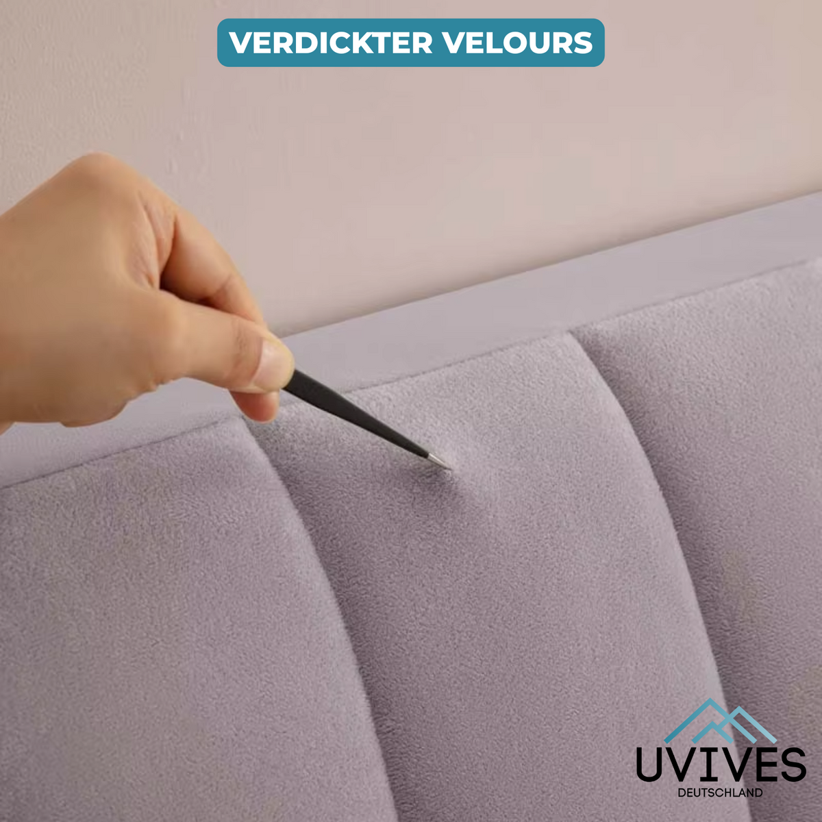 Stylish Elegance for Your Bedroom with Velvet Touch