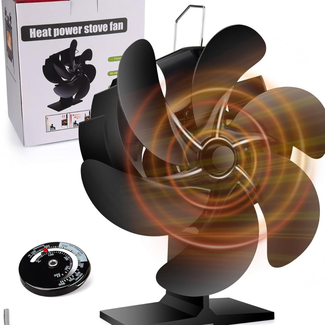 EcoHeat Smart Stove Fan - Maximize Comfort Efficiently
