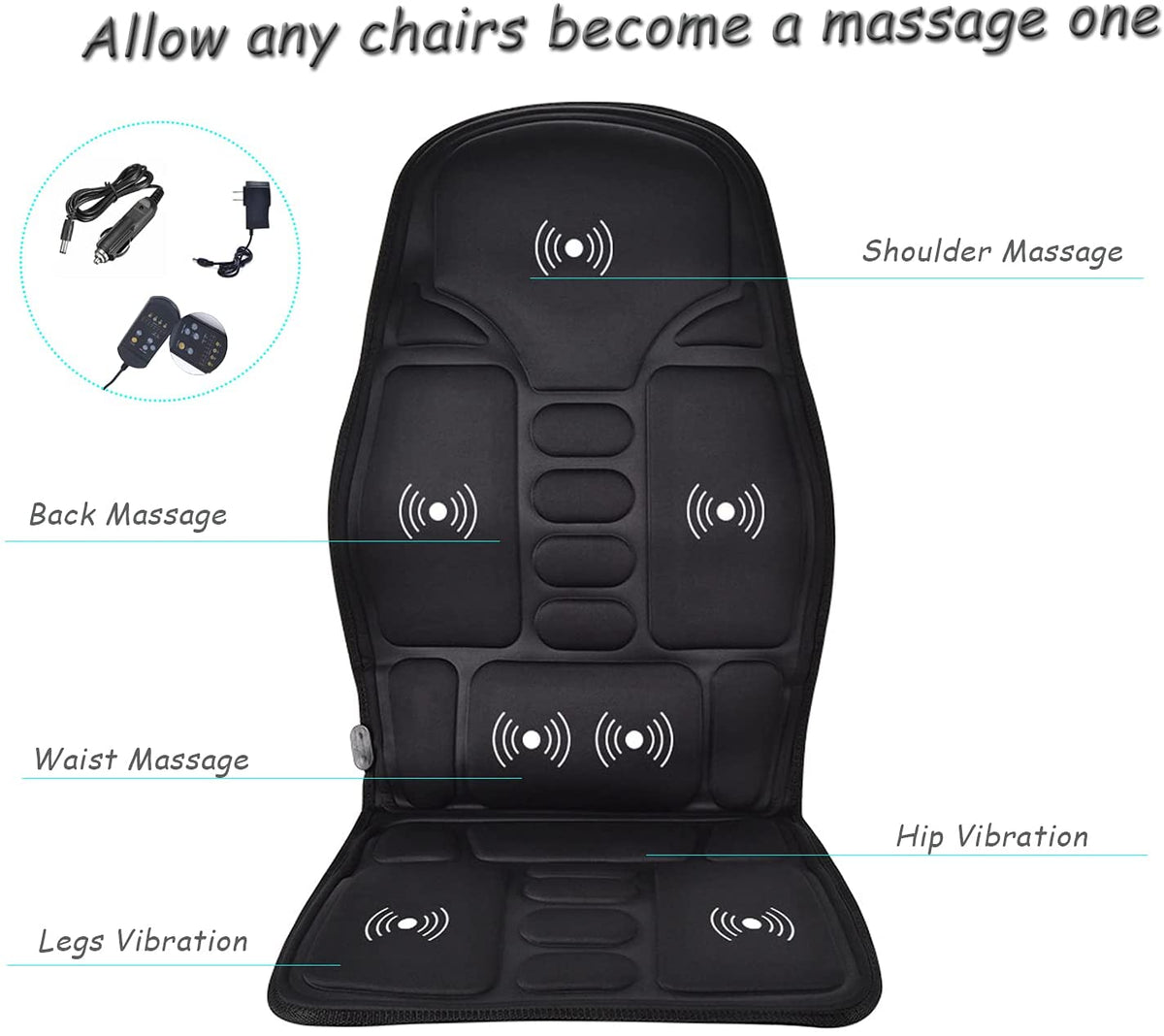 Heated Massage Seat Cushion for Ultimate Driving Comfort