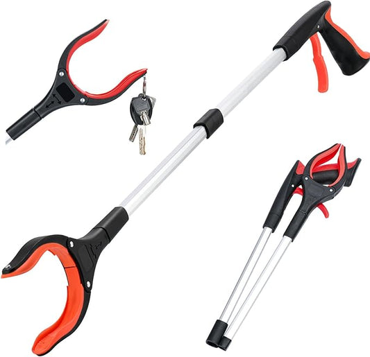SmartReach Grabber Tool for Effortless Object Retrieval – Orange