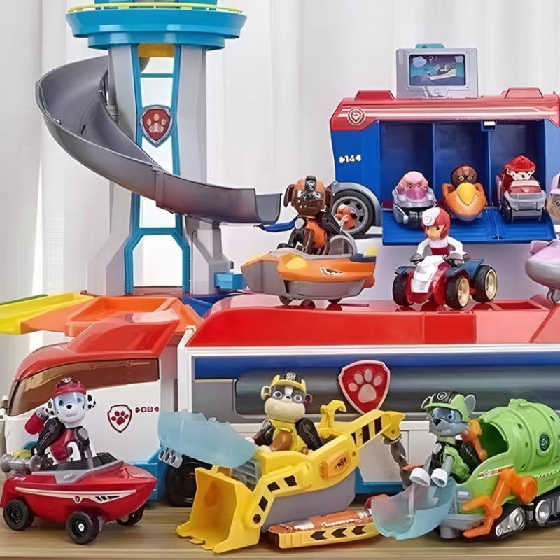 Adventure Playset with Towers, Vehicles, and Figures
