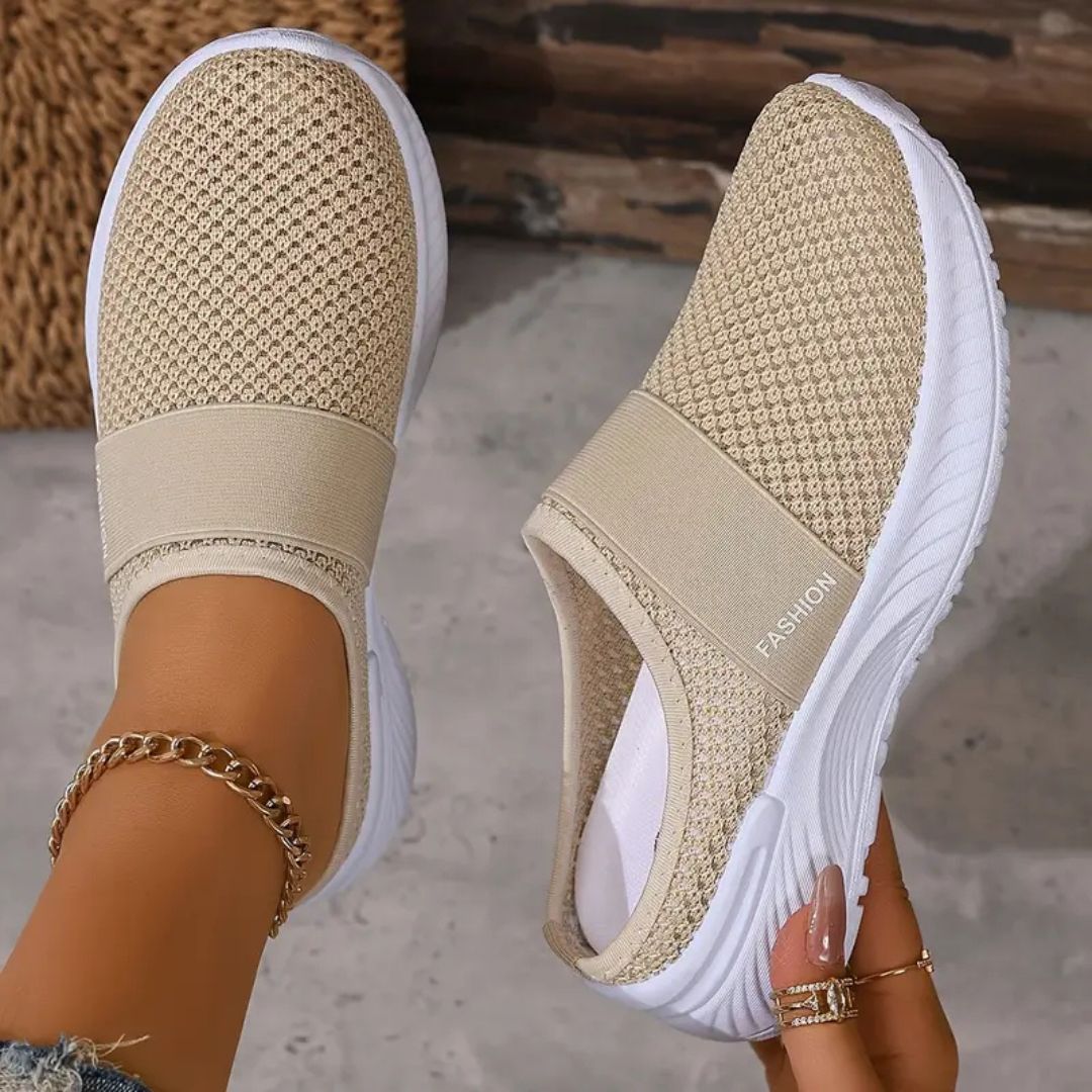 AirStride – Lightweight Mesh Slip-On Sneakers for Women