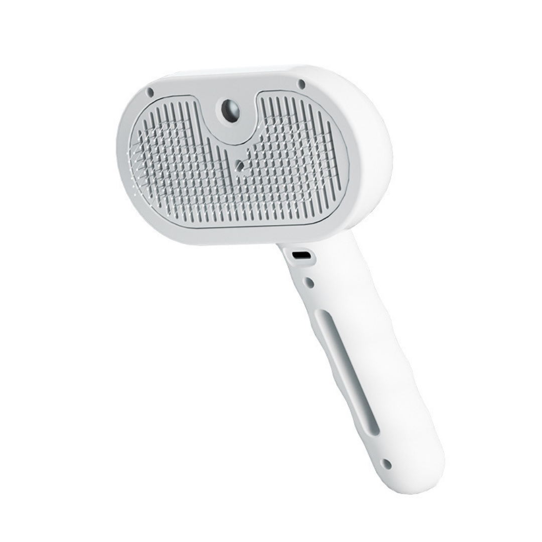 Steam Grooming Brush for Cats and Dogs - Gentle Pet Care Tool