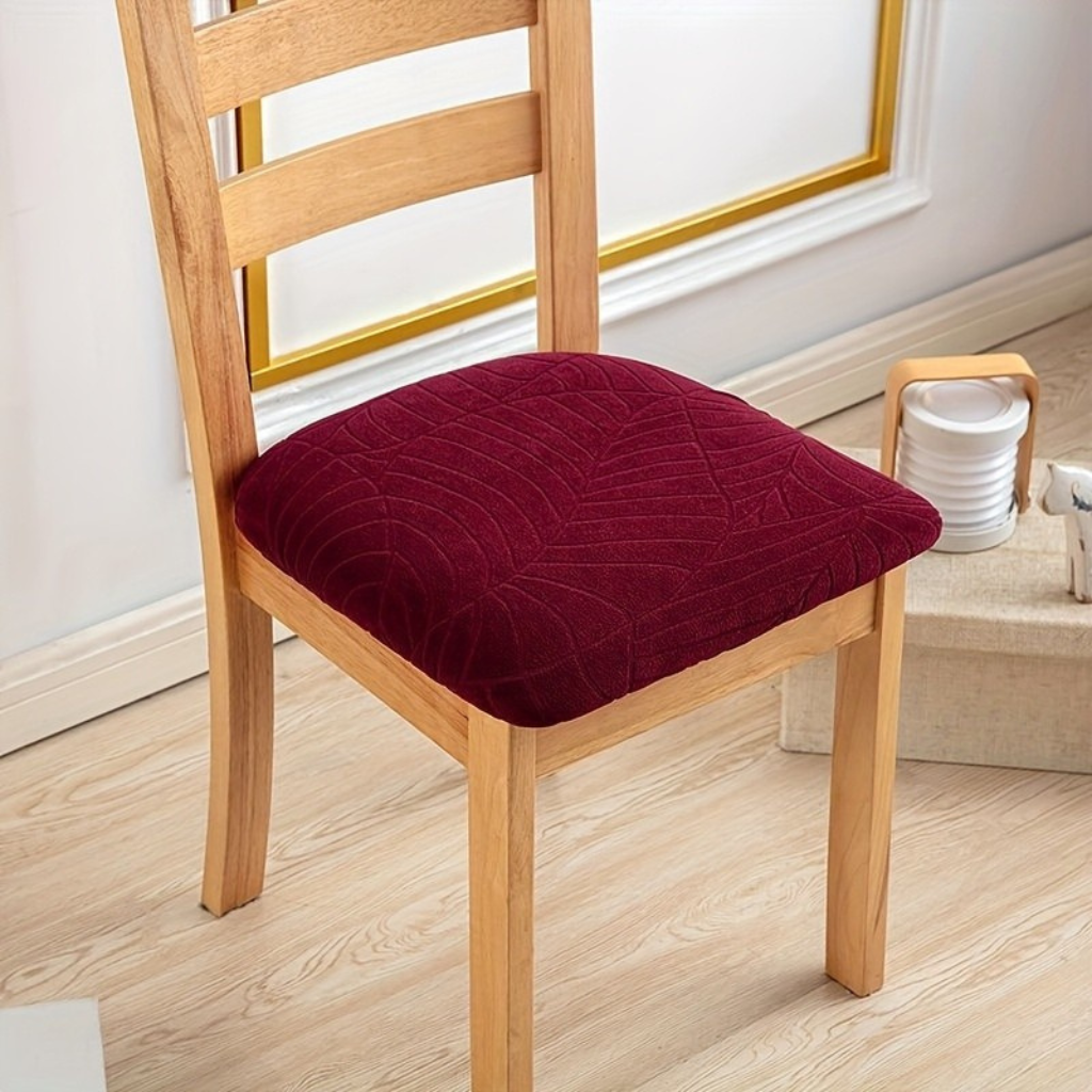 Instant Chair Covers for Contemporary Home Decor – Wine Red