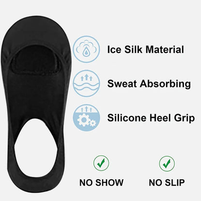 3 Pairs of Ultra-Thin Socks with Forefoot Cushions