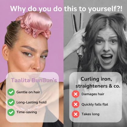 BunBun Curlers – No Heat, Nourishing, and Perfect for a Salon-Quality Look at Home!
