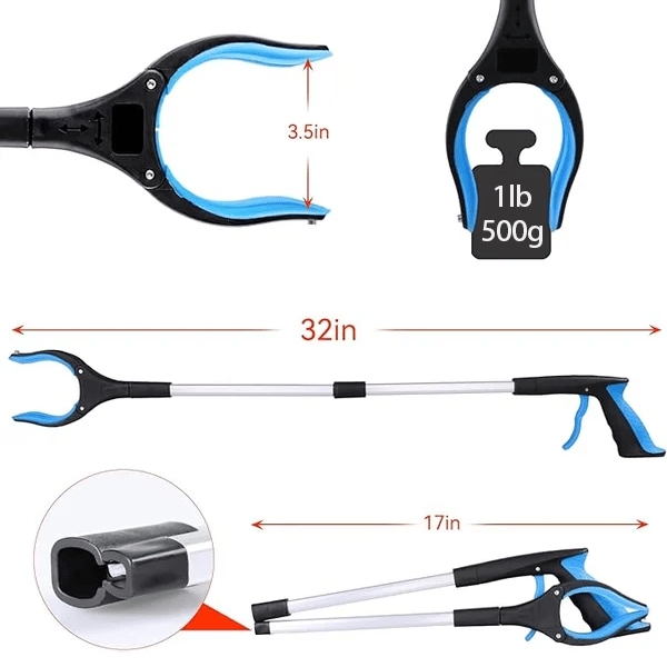 SmartReach Grabber Tool for Effortless Object Retrieval